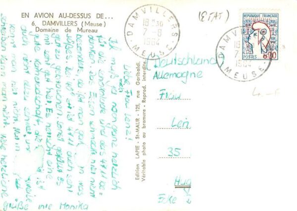 Damvillers 55 Meuse Domaine de Mureau vue aérienne – Bild 2