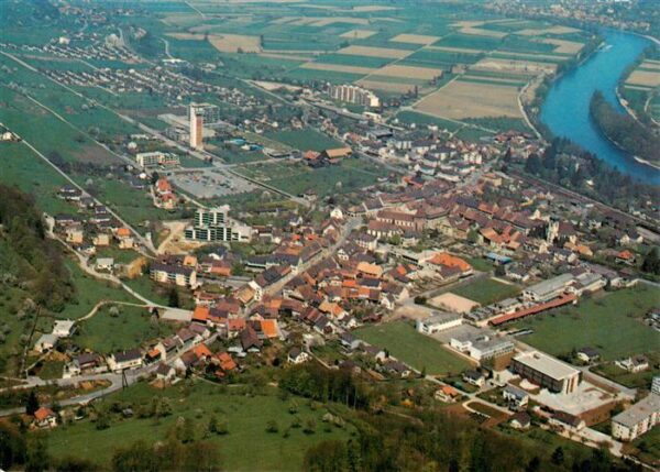 Zurzach Fliegeraufnahme