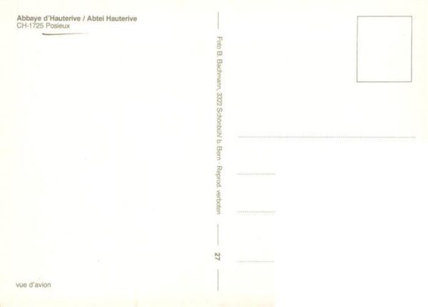 Posieux FR Abbaye d'Hauterive Abtei – Bild 2
