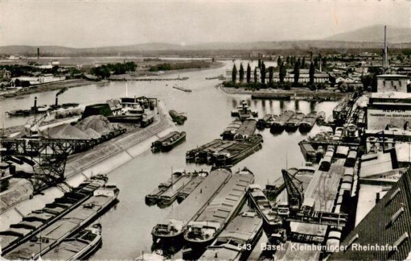 Basel BS Kleinhüninger Rheinhafen