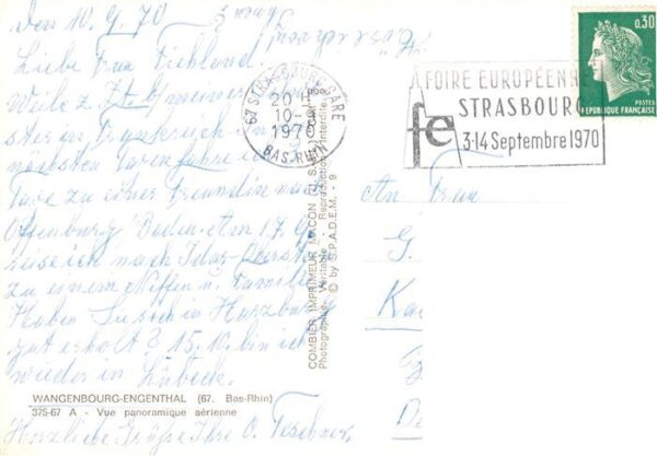 Wangenbourg-Engenthal 67 Alsace Vue panoramique aerienne – Bild 2