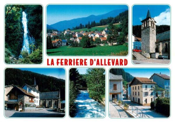 La Ferriere d Allevard 38 Isere Et la Cascade du Pissou