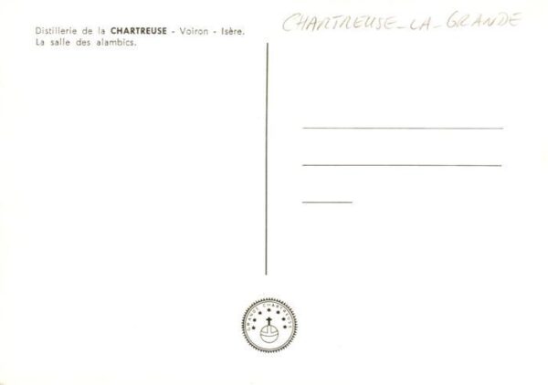 Chartreuse La Grande 38 Isere Distillerie de la Chartreuse La salle d – Bild 2