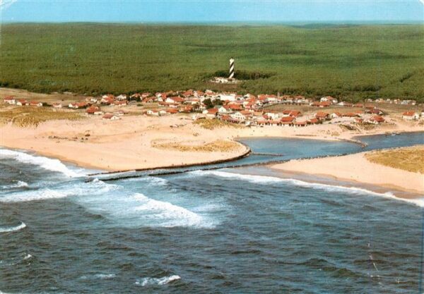 Contis 40 Landes Vue generale aerienne