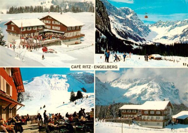 Engelberg  OW Restaurant Pension Gerschnialp Cafe Rit