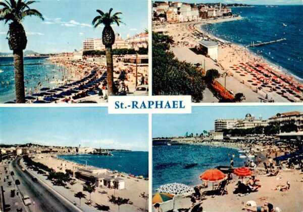 St-Raphael 83 Var La Cote d’Azur French Riviera Strandpar