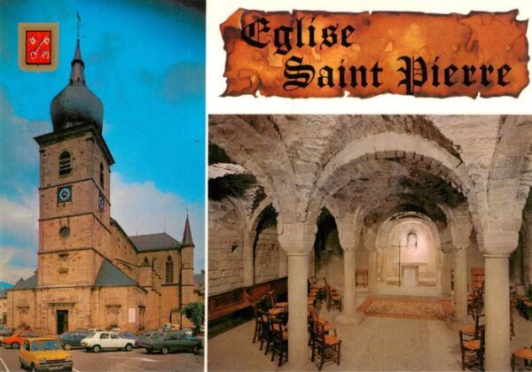 Remiremont Romberg 88 Vosges Eglise abbatiale Saint Pierre et sa cry