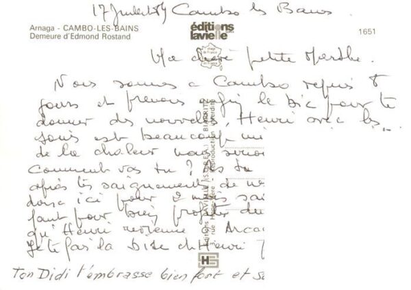 Cambo-les-Bains 64 Arnaga Demeure d’Edmond Rostand – Bild 2