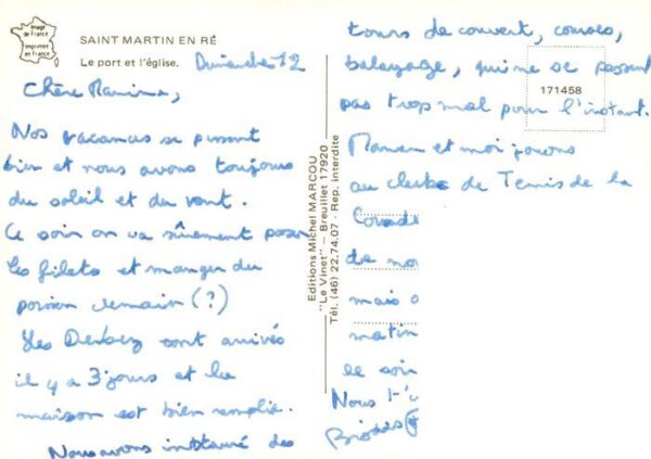 Saint-Martin-de-Re Le port et l'eglise – Bild 2