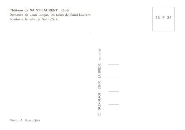 Saint-Laurent Lot-et-Garonne Chateau de Saint Laurent Vue aerienne – Bild 2
