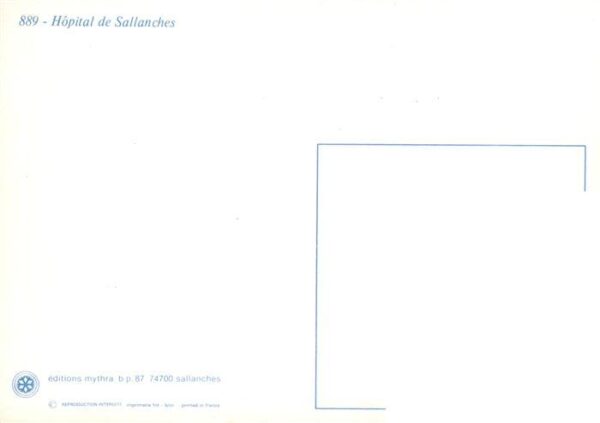Sallanches 74 Haute-Savoie Hopital de Sallanches Vue aerienne – Bild 2