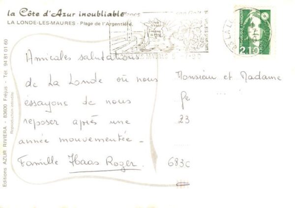 La Londe-les-Maures 83 Var Plage de l'Argentiere – Bild 2
