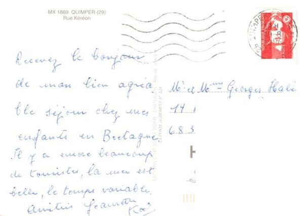 Quimper 29 Finistere Rue Kereon – Bild 2