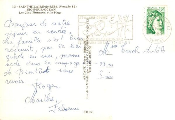 Sion-sur-Ocean Le Cinq Pinneaux et la Plage – Bild 2