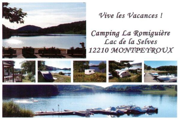 Montpeyroux 12 Aveyron Camping La Romiguiere Lac de la Selves