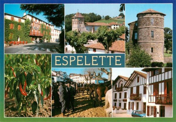 Espelette 64 Pyrenees-Atlantiques Piments d’Espelette Foire aux pottoks