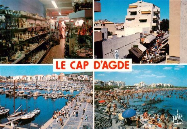 Le Cap d-Agde-sur-Mer 34  Hyppocampe Allee de la Flanerie Le Port