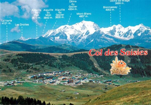 Col-des-Saisies 73 Savoie Vue aerienne Station du  Beaufortin Pan