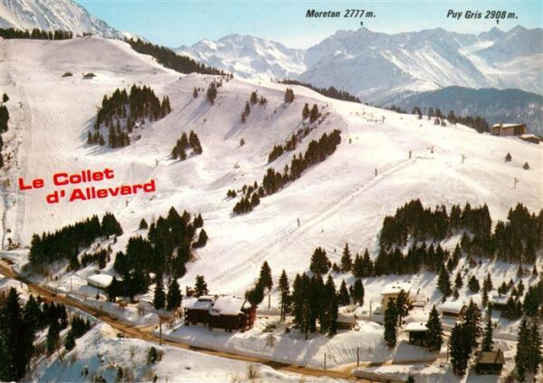 Le Collet d Allevard les Bains 38 Isere Vue aerienne