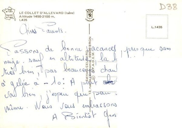 Le Collet d Allevard les Bains 38 Isere Vue aerienne – Bild 2