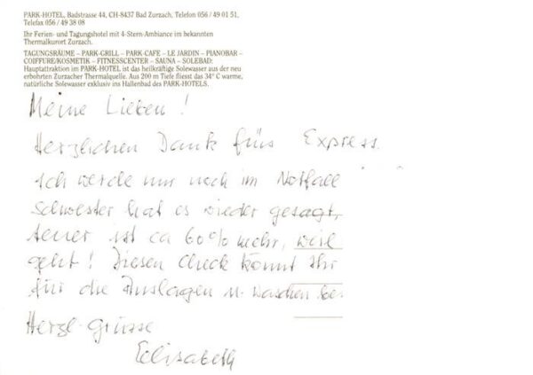 Bad Zurzach Park Hotel Gasträume Hallenbad – Bild 2