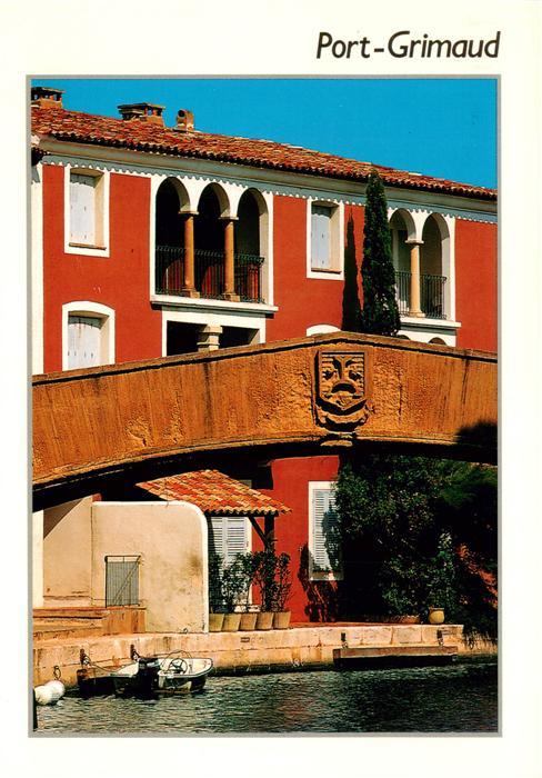 Port Grimaud 83 Var Cite lacustre realisee par Etige et Man
