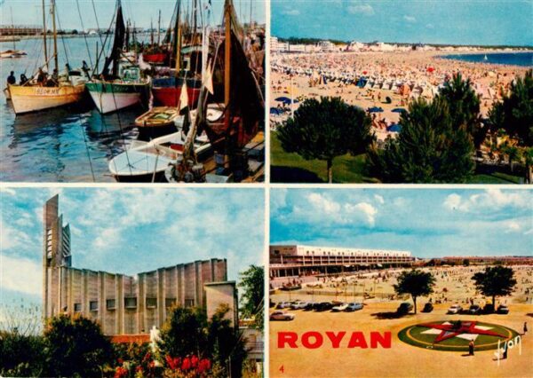 Royan 17 Le Port et le Front de Mer La Grande Pl