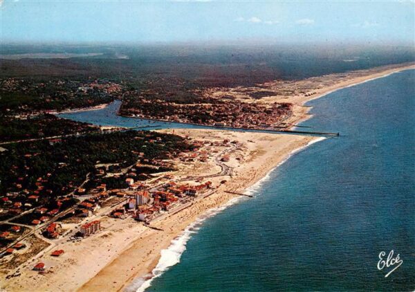 Hossegor Soorts-Hossegor 40 Landes Vue generale aerienne de la Grande Plag