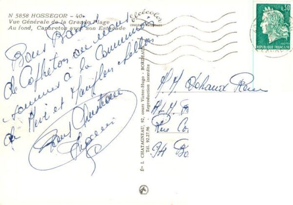 Hossegor Soorts-Hossegor 40 Landes Vue generale aerienne de la Grande Plag – Bild 2