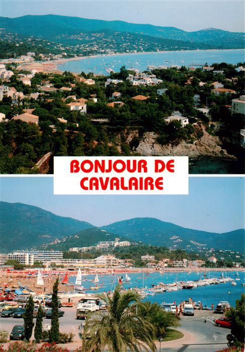 Cavalaire-sur-Mer 83 Var Vue generale sur la plage et le Cap Vue