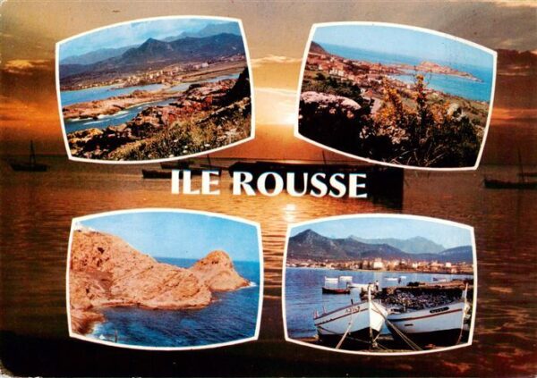 Ile Rousse Ajaccio 2A Corse-du-Sud Vue aerienne Le Port