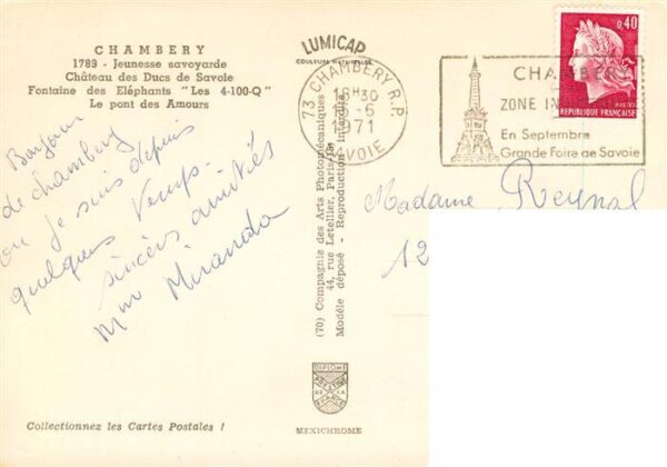 Chambery 73 Savoie Jeunesse savoyarde Chateau des Ducs de – Bild 2
