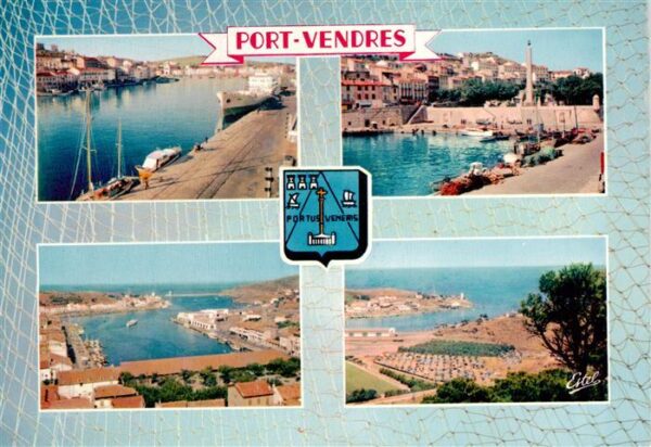 Port-Vendres 66 Pyrenees-Orientales Le port et les quais Le port et l’obeli