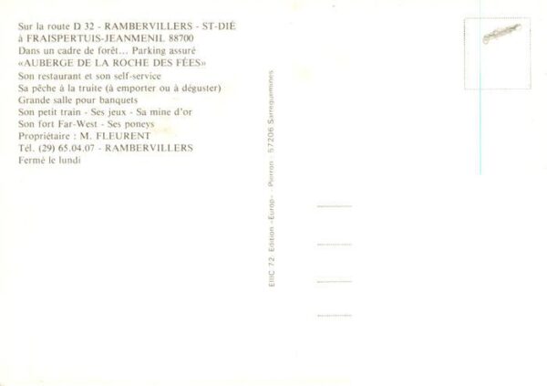 Rambervillers 88 Vosges St Die a Fraispertuis Jaenmenil Dans un – Bild 2