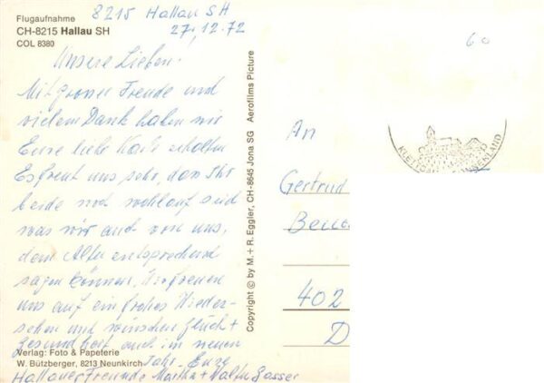 Hallau SH Fliegeraufnahme – Bild 2
