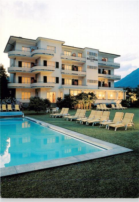 Ascona Lago Maggiore TI Albergo Hotel Bellaria Swimming Pool