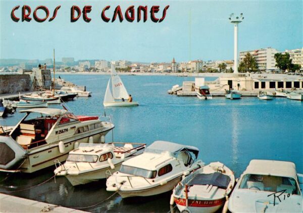 Cros-de-Cagnes 06 Alpes-Maritimes Petit port des pêcheurs