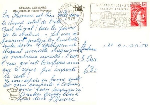 Greoux-les-Bains 04 Alpes-de-Haute-Prove Chateau – Bild 2