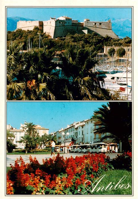 Antibes 06 Alpes Maritimes Le Chateau Vue partielle