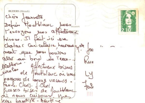 Beziers 34 Vue partielle Le Parc Le Chateau – Bild 2