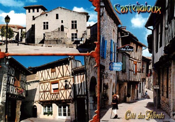 Casteljaloux 47 Lot-et-Garonne Vues partielles de la vieille ville Cit