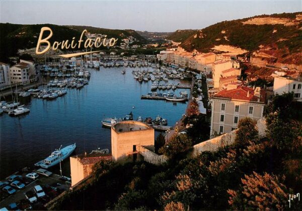 Bonifacio 2A Corse du Sud Vue du port