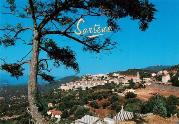 Sartene 2A Corse-du-Sud Vue panoramique