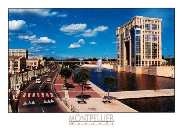 Montpellier Herault Quartier d'Antigone