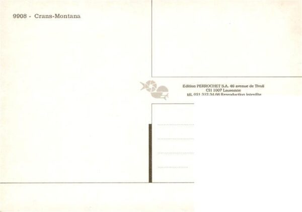 Crans-Montana VS Panorama Teilansichten Hotels See Alpen – Bild 2