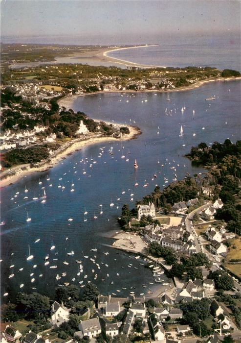 Benodet 29 Finistere L'anse de Sainte Marine et l'embouchure