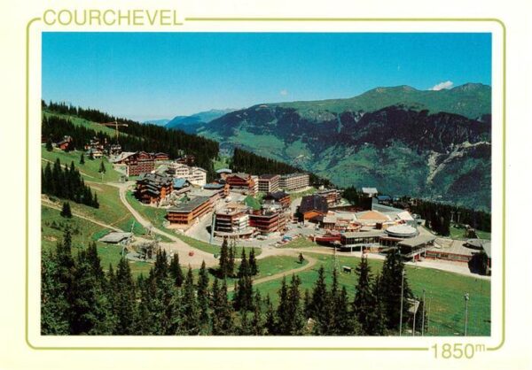 Courchevel 73 Savoie Panorama Cenre de la station Berghotels