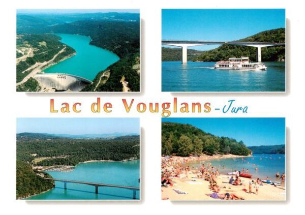 Orgelet Le Barrage de Vouglans Pont de la Pyle