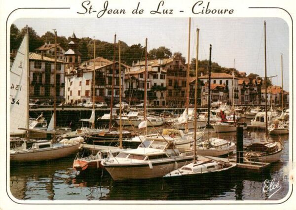 Ciboure 64 Pyrenees-Atlantiques Nouveau Port de Plaisance Eglise Maison