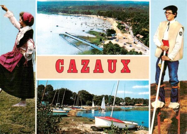 Cazaux La Teste-de-Buch Vue aérienne Plage Trachten